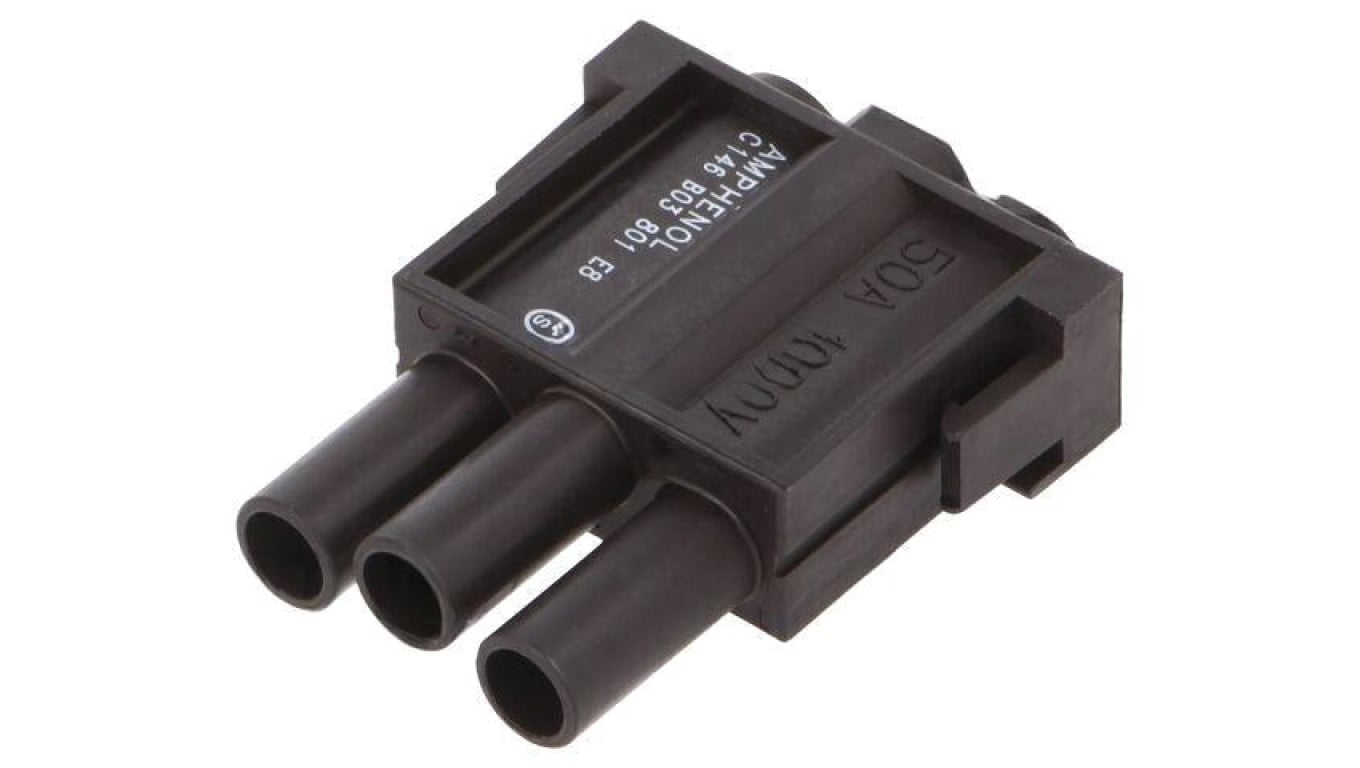 Złącze HDC, żeńskie, moduł, PIN: 3, proste, napięcie znamionowe: 1kV C146B03801E8