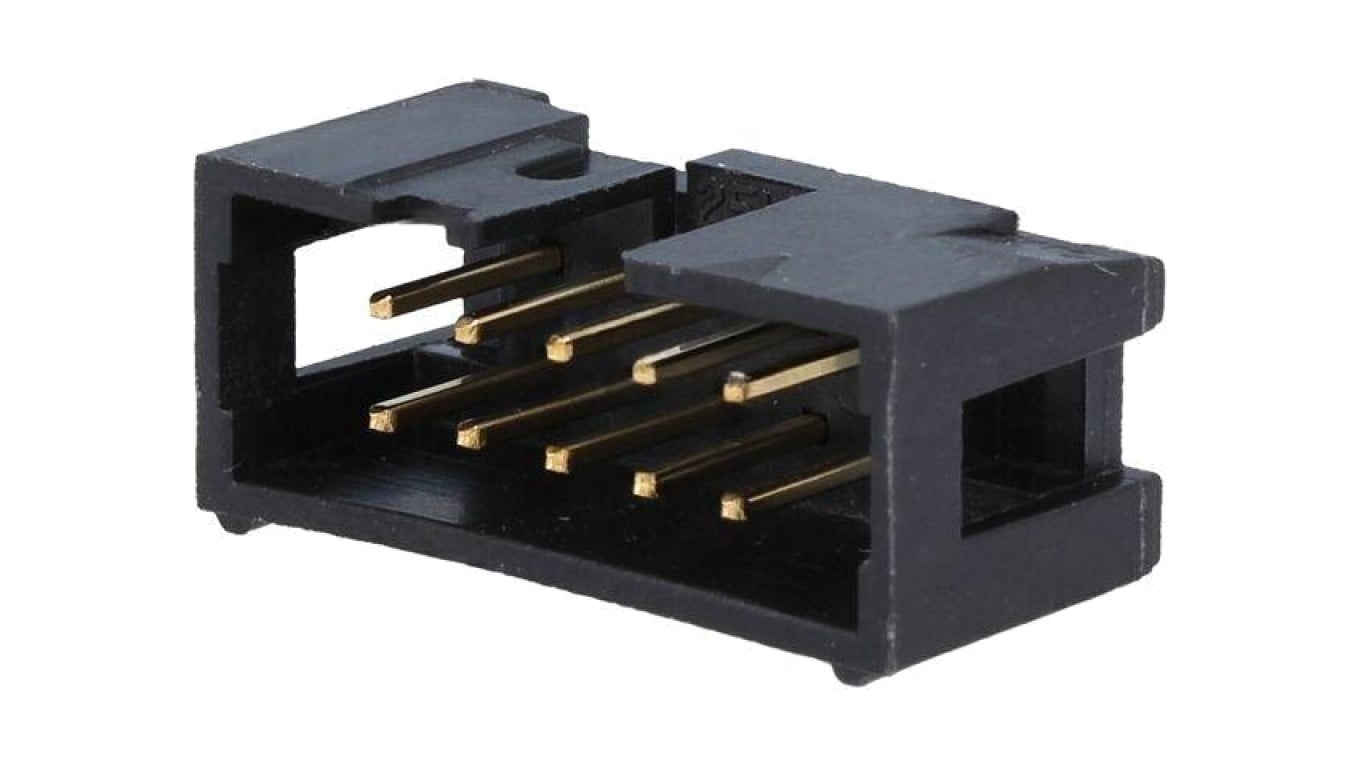 Złącze IDC, męskie, gniazdo, proste, PIN: 10, max. 2A, N2510-6002RB
