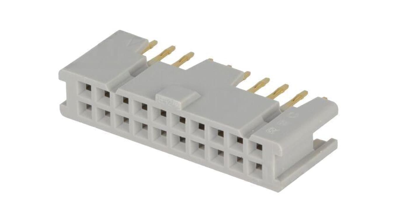 Złącze IDC, żeńskie, gniazdo, proste, PIN: 20, max. 3A, 8520-4500PL