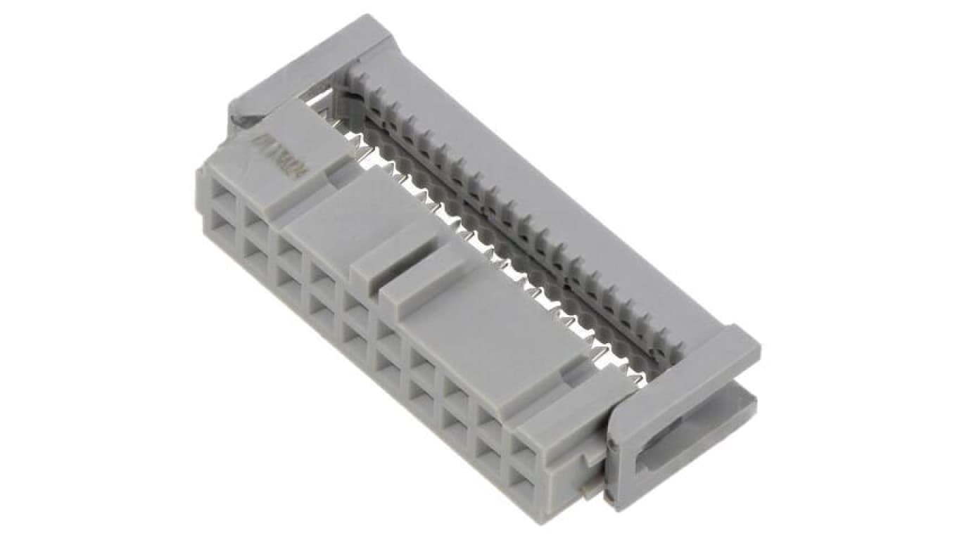 Złącze IDC, żeńskie, wtyk, proste, PIN: 20, max. 2,5A, 7100251792