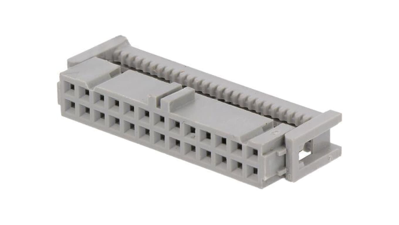 Złącze IDC, żeńskie, wtyk, proste, PIN: 26, max. 2,5A, 89126-0101HA
