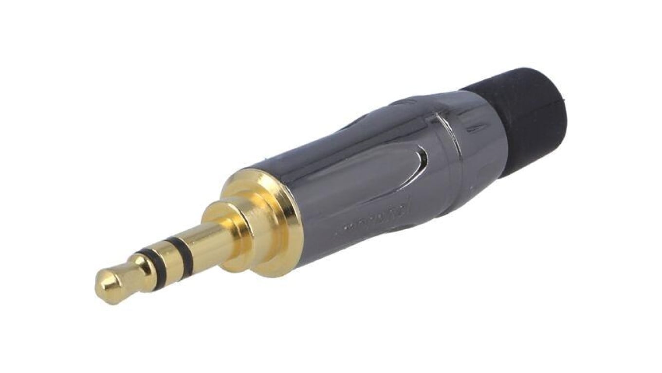 Złącze Jack 3,5mm, męskie, wtyk, proste, stereo KS3PC-AU