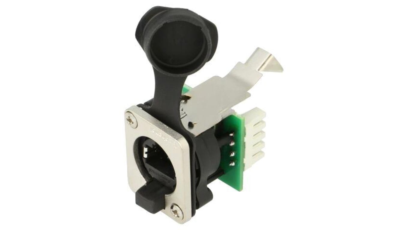 Złącze RJ45, gniazdo, żeńskie, 8p8c, proste, kat: 5e RJXS8FG5I
