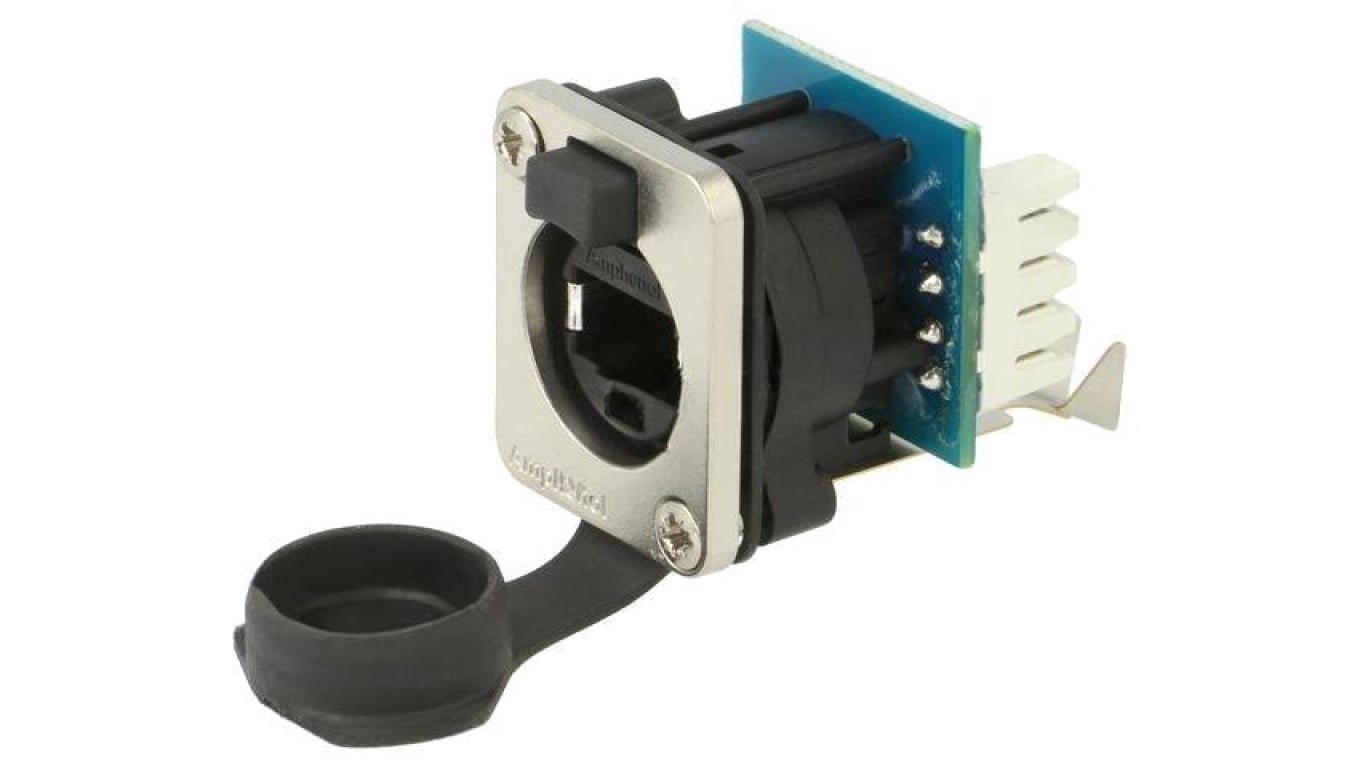 Złącze RJ45, żeńskie, 8p8c, proste, kat: 6 RJXS8FG6I