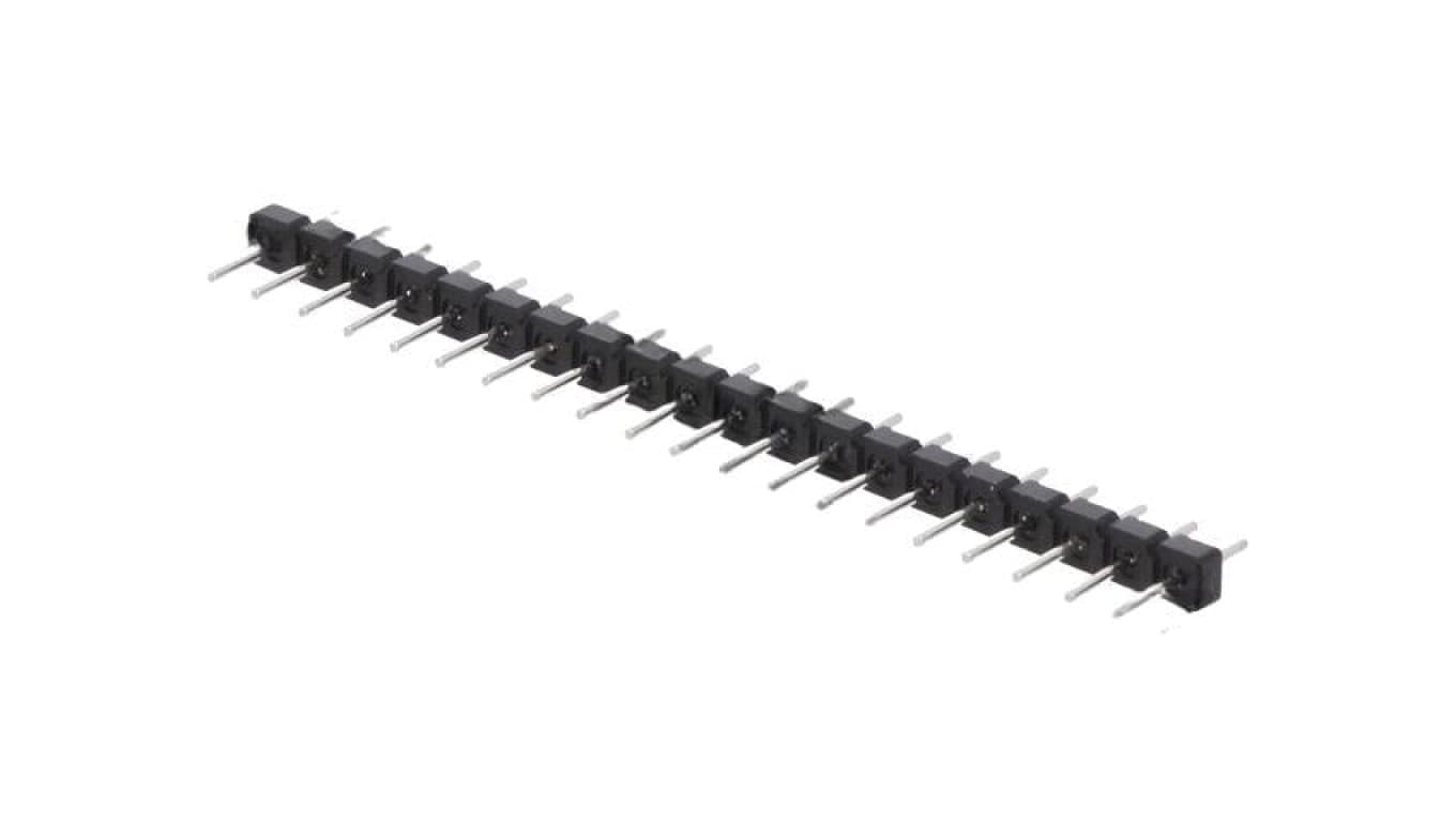 Złącze kołkowe, listwa kołkowa, męskie, proste,Il. pinów: 20, THT, 3A, 250V, SL 8, raster: 2,54 mm 10057879