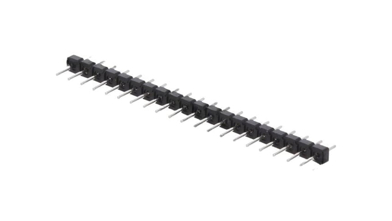 Złącze kołkowe, listwa kołkowa, męskie, proste,Il. pinów: 20, THT, 3A, 250V, SL 8, raster: 2,54 mm 10057879