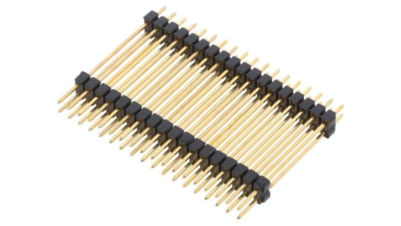Złącze kołkowe, listwa kołkowa, męskie, proste,Il. pinów: 36, THT, 3A, 250V, SL 6, raster: 2,54 mm 10057572