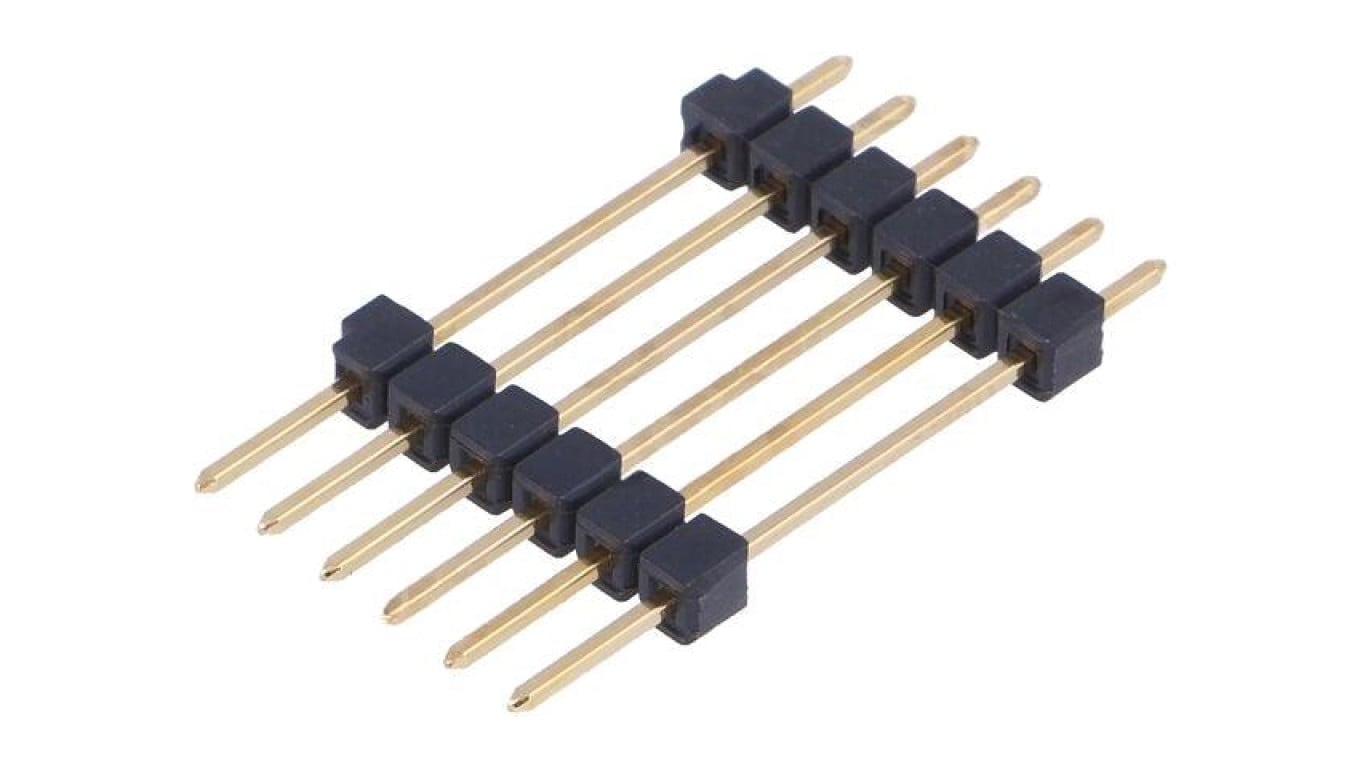 Złącze kołkowe, listwa kołkowa, męskie, proste,Il. pinów: 6, THT, SL 5, raster: 2,54 mm 10056704