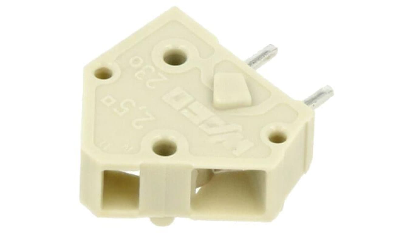 Złącze listwa zaciskowa do druku, zacisk, kątowe 45, 24A, 250V, PIN: 1, 236-743