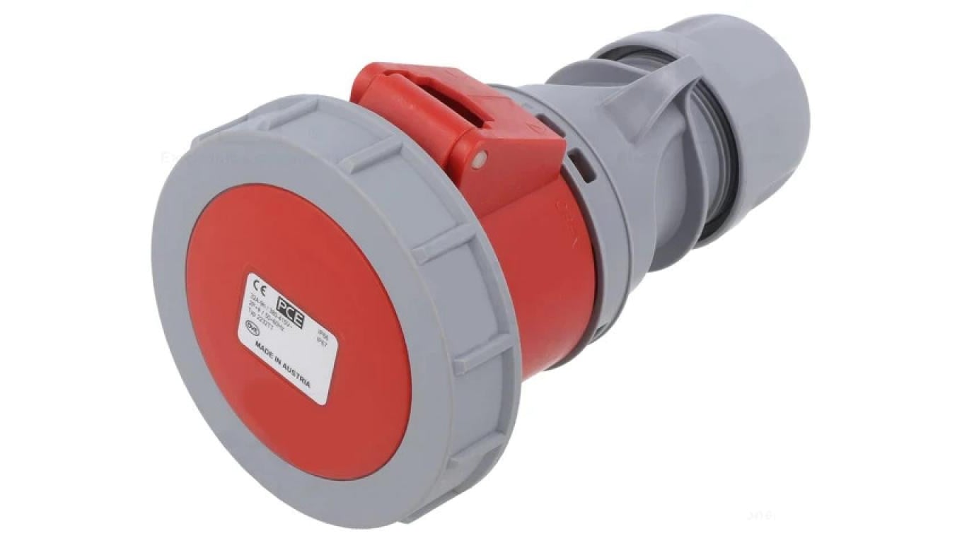 Złącze zasilające AC gniazdo 32A 415VAC IEC 60309 żeńskie 2232-9TT
