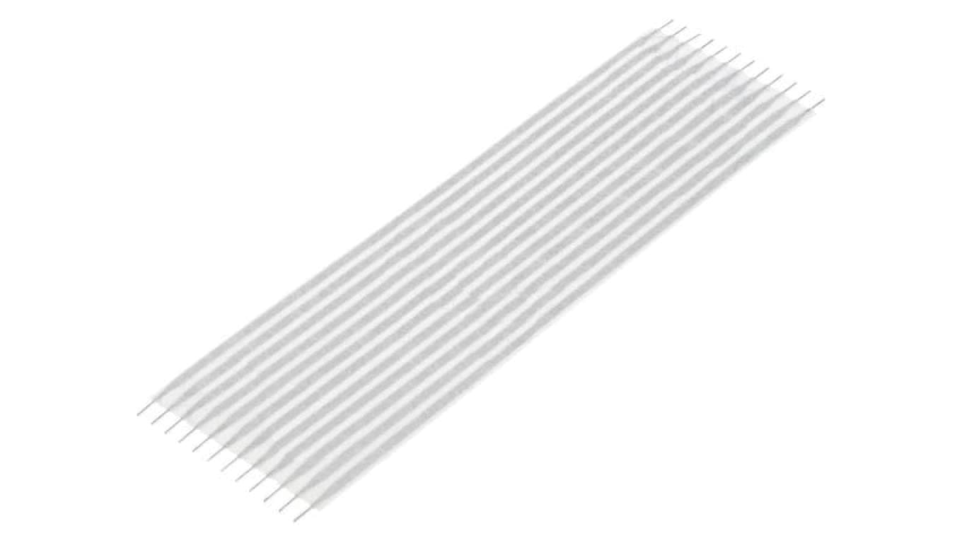 Złącze zwora elastyczna R.taśmy 2,54mm L 101,6mm proste 6-1474654-0