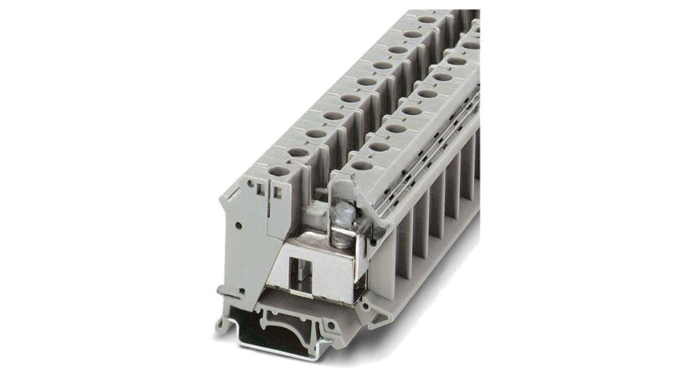 Złączka szynowa PA zaciski 2 W 15,2mm H 55mm Korpus szary 3074088