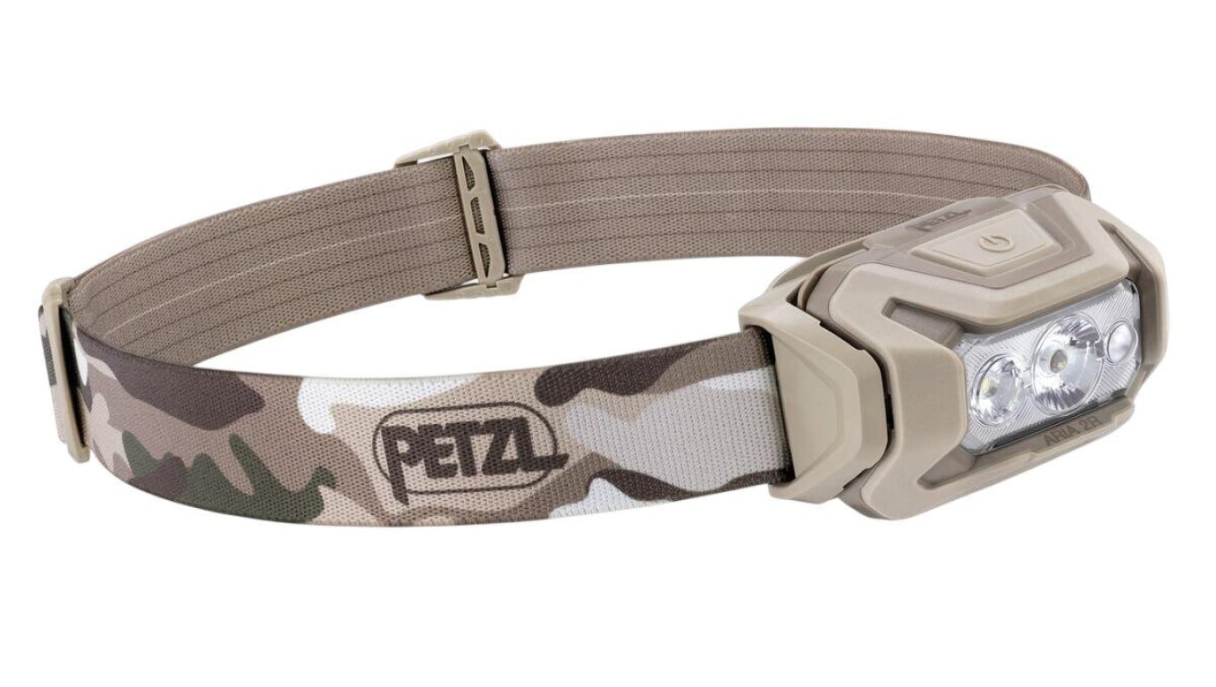 latarka czołowa Petzl Aria 2R RGB E070DA01 camo