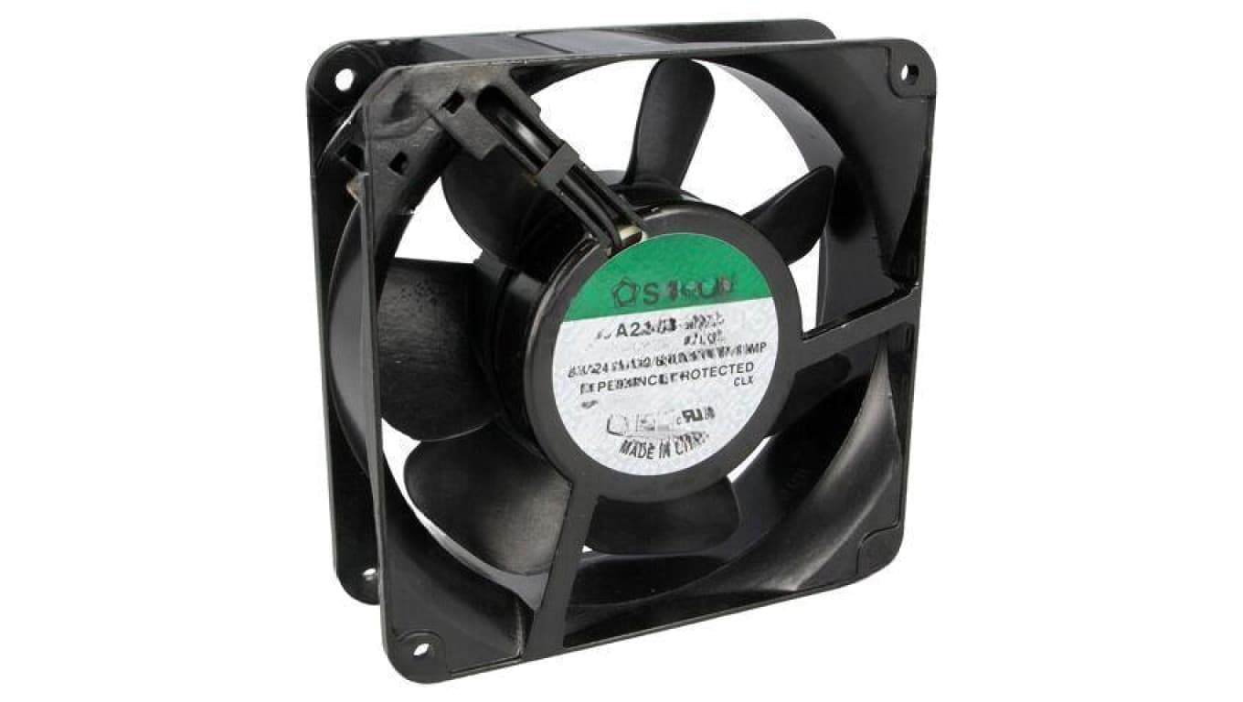 Wentylator AC osiowy 230VAC 120x120x38mm 210m3/h(+/-10) 46dBA A2123-HST.(7).GN