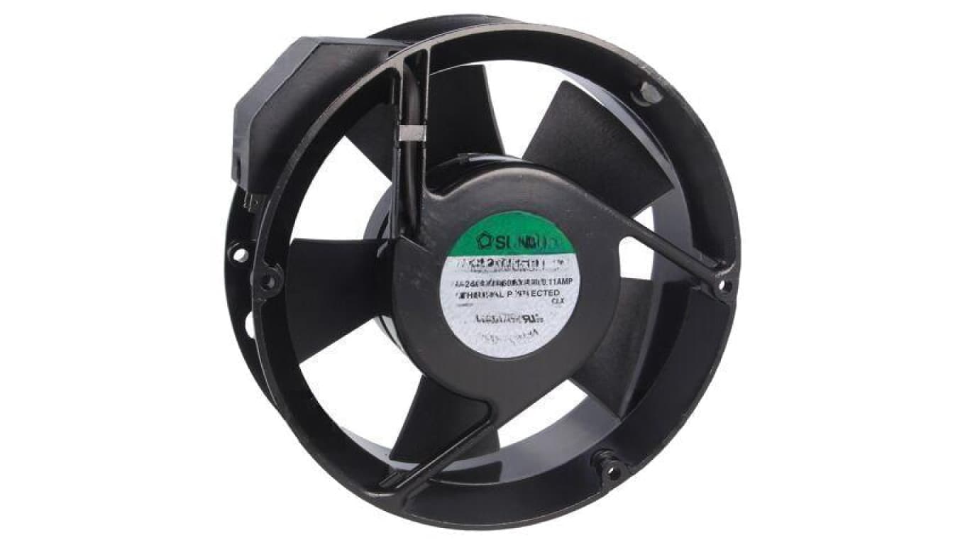 Wentylator AC osiowy 230VAC Ø171x51mm 345m3/h 51dBA kulkowe A2175HBT-TC.R.GN