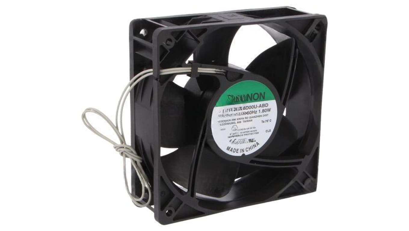 Wentylator EC osiowy 230VAC 120x120x38mm 109,25m3/h 31,4dBA CF4113LBL-000U-ABD